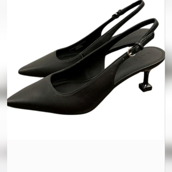 Katy Perry Collections Shoes - Size 6.5 NIB! Katy Perry Slingback Black Heels
